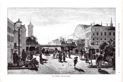 En la estación Alexanderplatz de G. Heuer